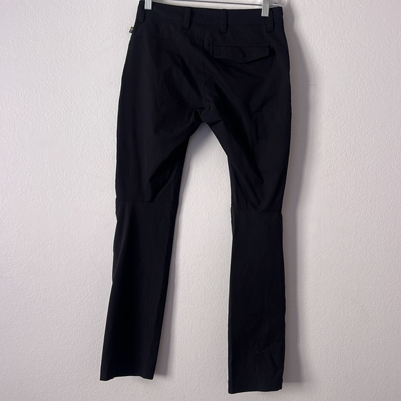 Fjallraven Women’s Abisko Trail Stretch Black Hiking Trouser Pants Size 26 Reg - Picture 7 of 13